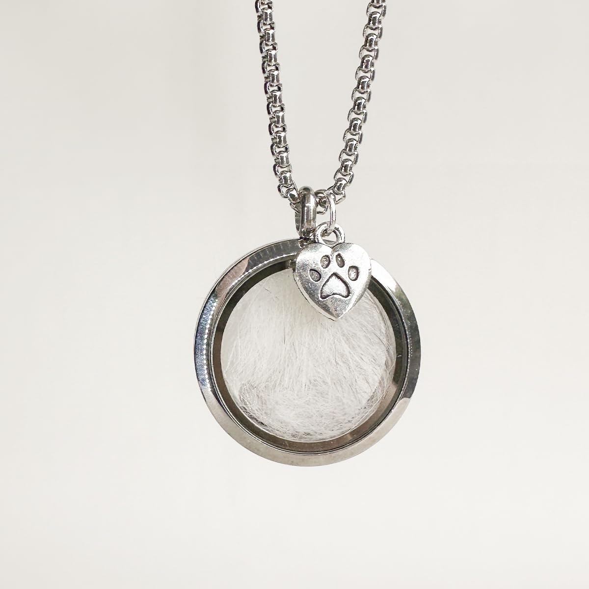 Accessoires amour Lifelisa : ornement personnalisable collier verre-cercle.