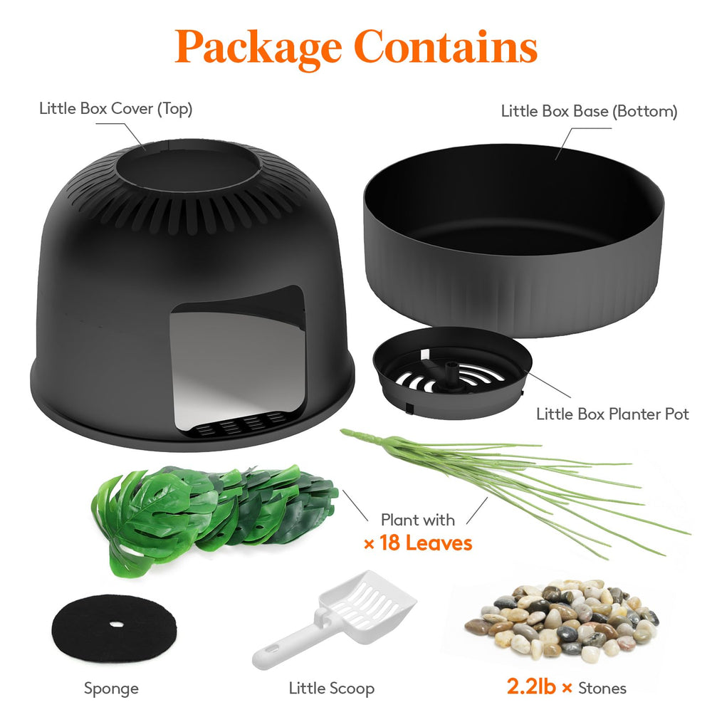 Lifewit litière dimensions 43-8 cm: compatibilité avec différents bacs.