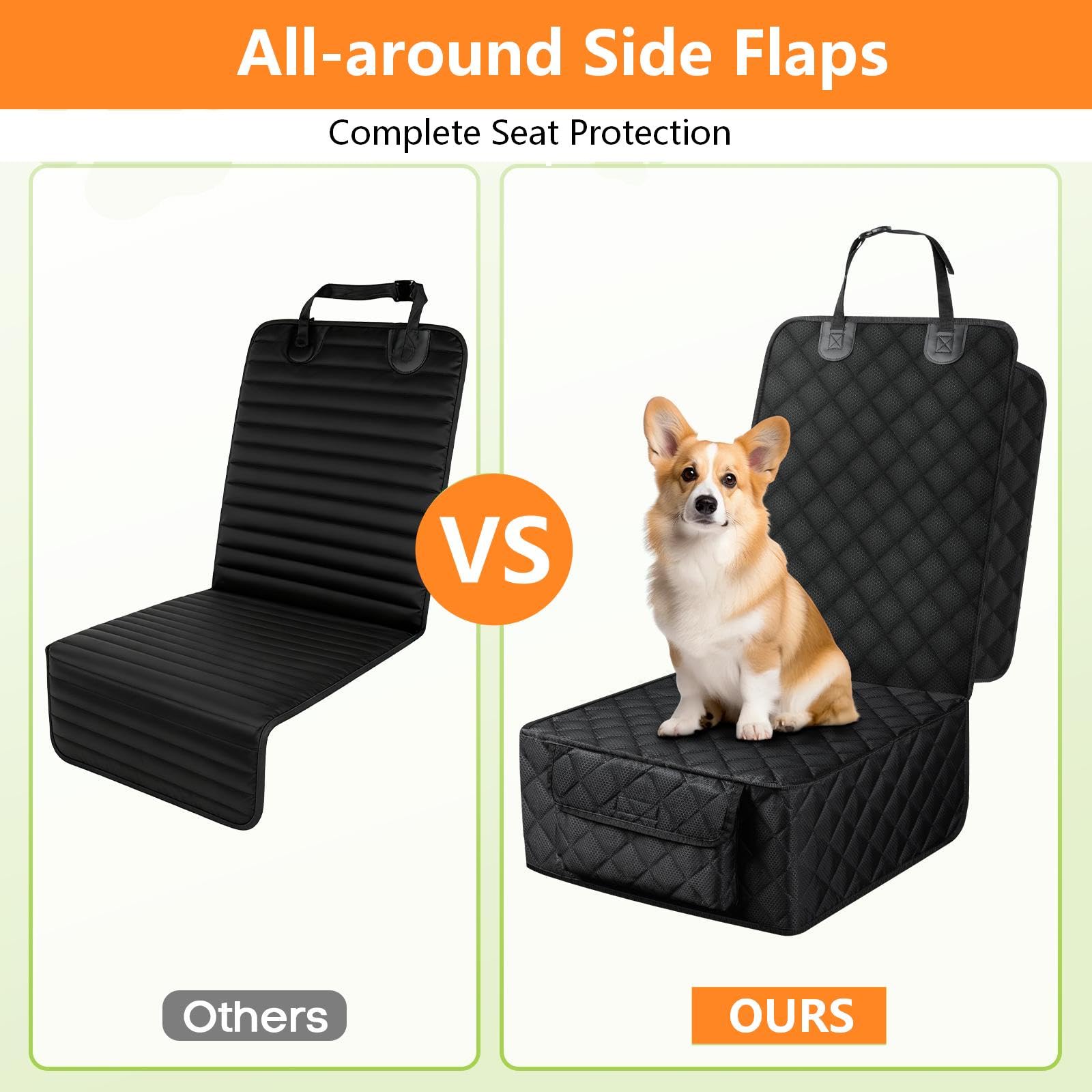LIFTGO Poche de rangement avant pour accès rapide aux accessoires du chien.