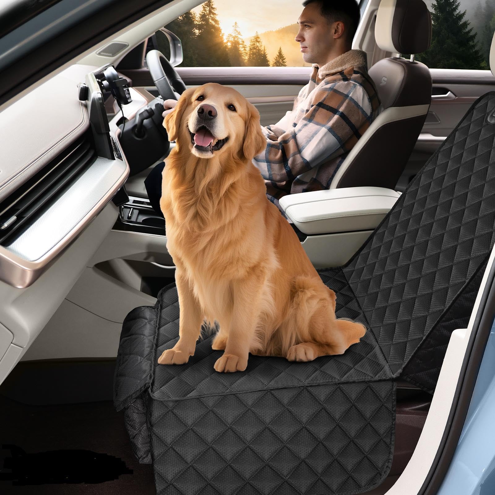 LIFTGO Protection anti-rayures des sièges pour les trajets en voiture.