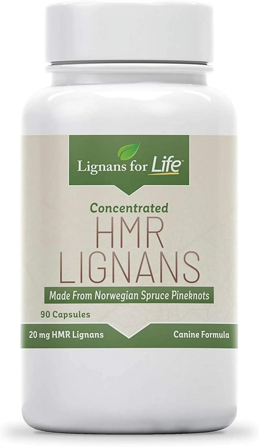 Lignans For Life : bouteille 90 gélules, dosage 20 mg par gélule.