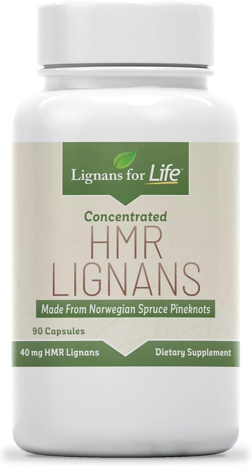 Lignans For Life : flacon gélules chien, soutien nutritionnel.