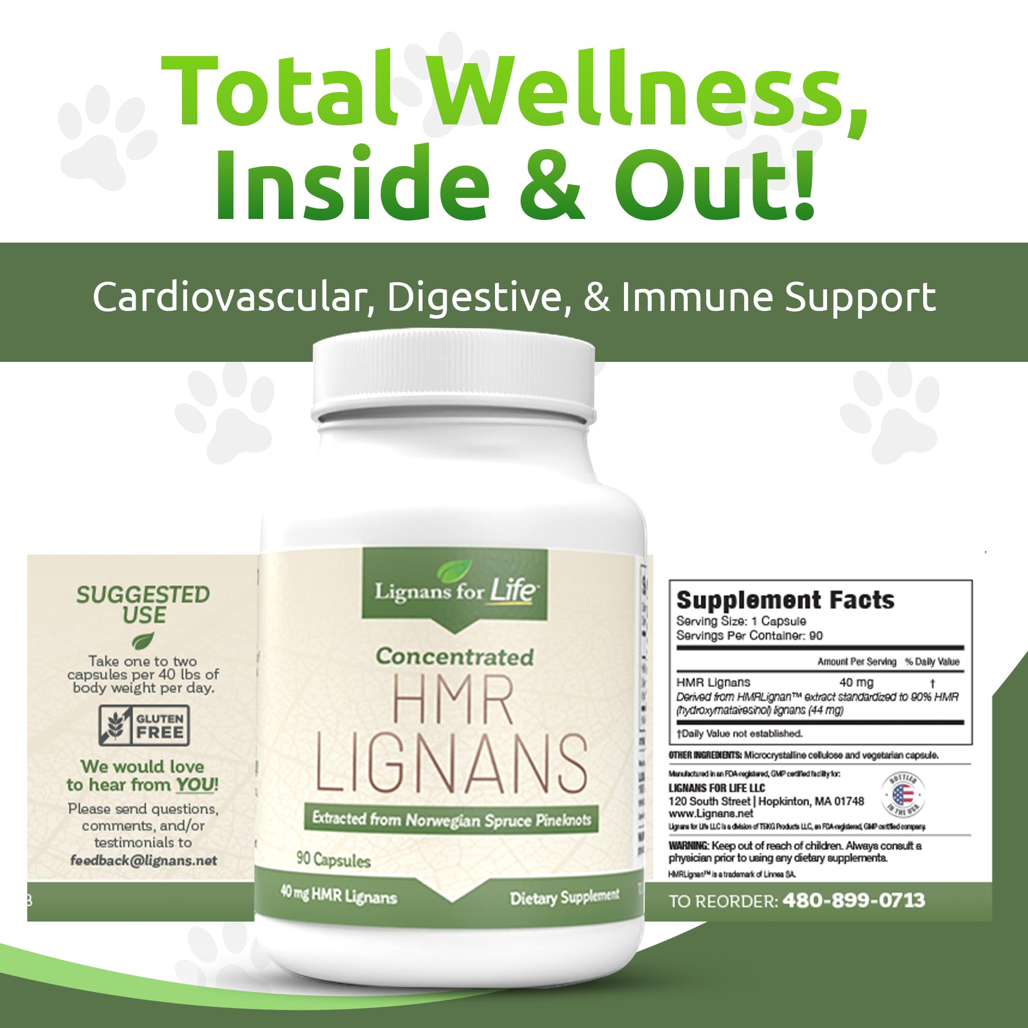 Lignans For Life : soutien cœur et circulation potentiels.