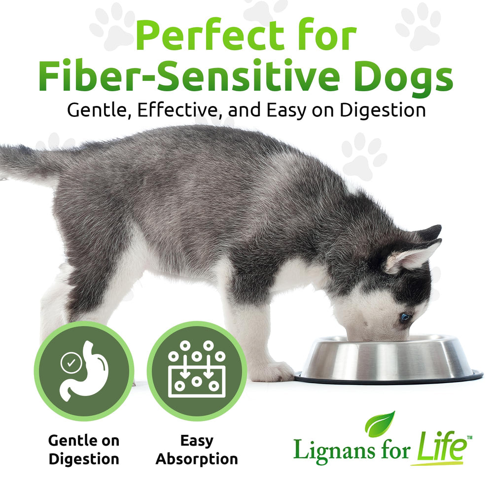 Lignans For Life : capsules 10 mg, soutien cœur et immunité du chien.