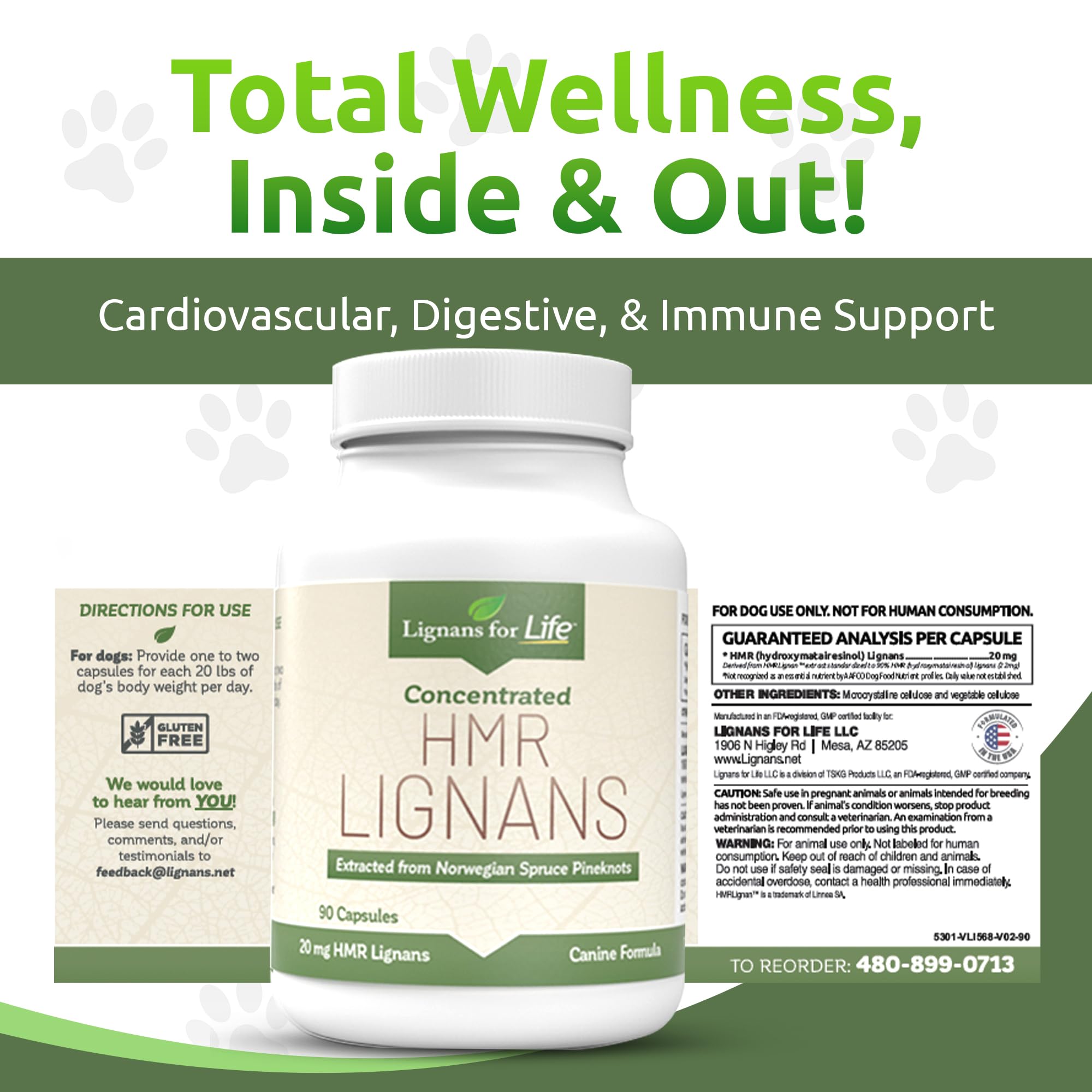 Lignans For Life : source pin norvégien, origine naturelle et qualité.