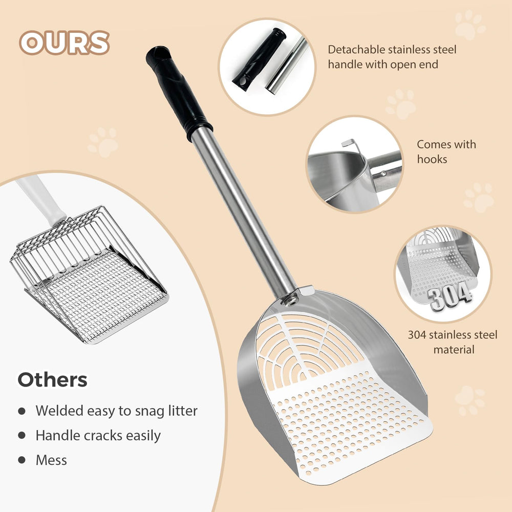 LIHOOOOM kit-litiere avec rangement et support inclus.