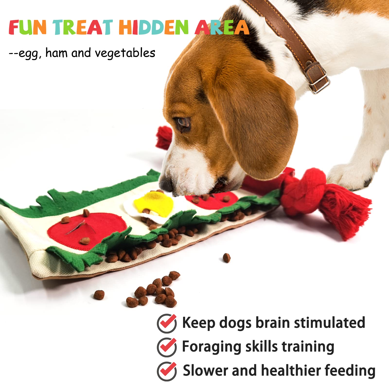 Jouet lilfrd puzzle-enigme : stimulation mentale et exploration avec friandises cachées.