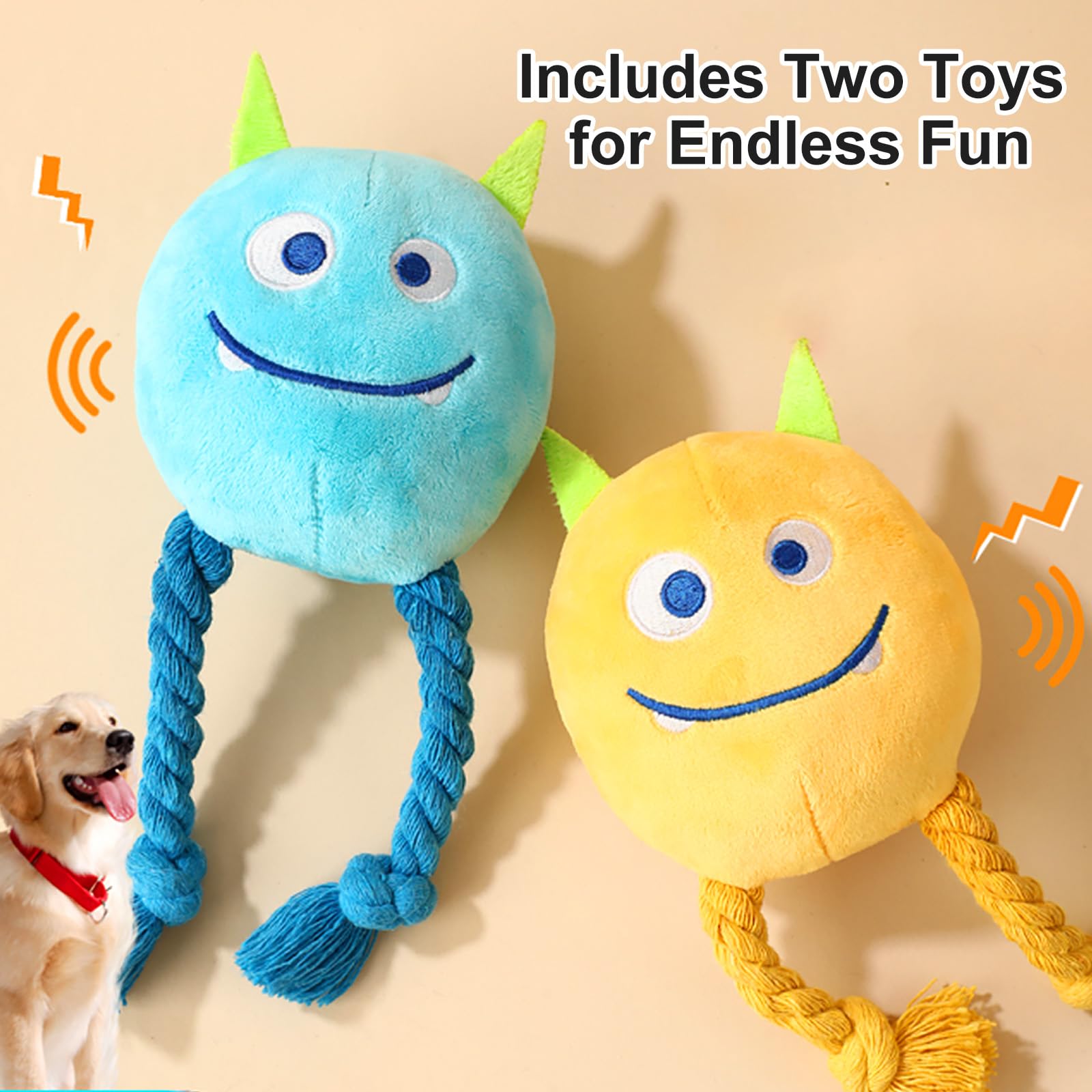 Ensemble lilfrd de jouets pour petits chiens, polyvalent et pratique.