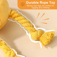 Jouet lilfrd corde-dentition, parfait pour la mastication des chiots.
