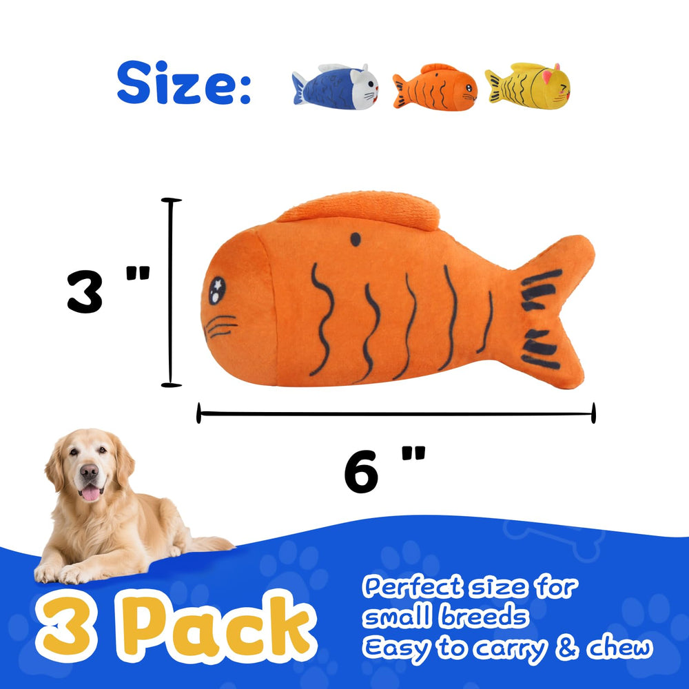 Jouet lilfrd poisson interactif, parfait pour fetch et tir à la corde.