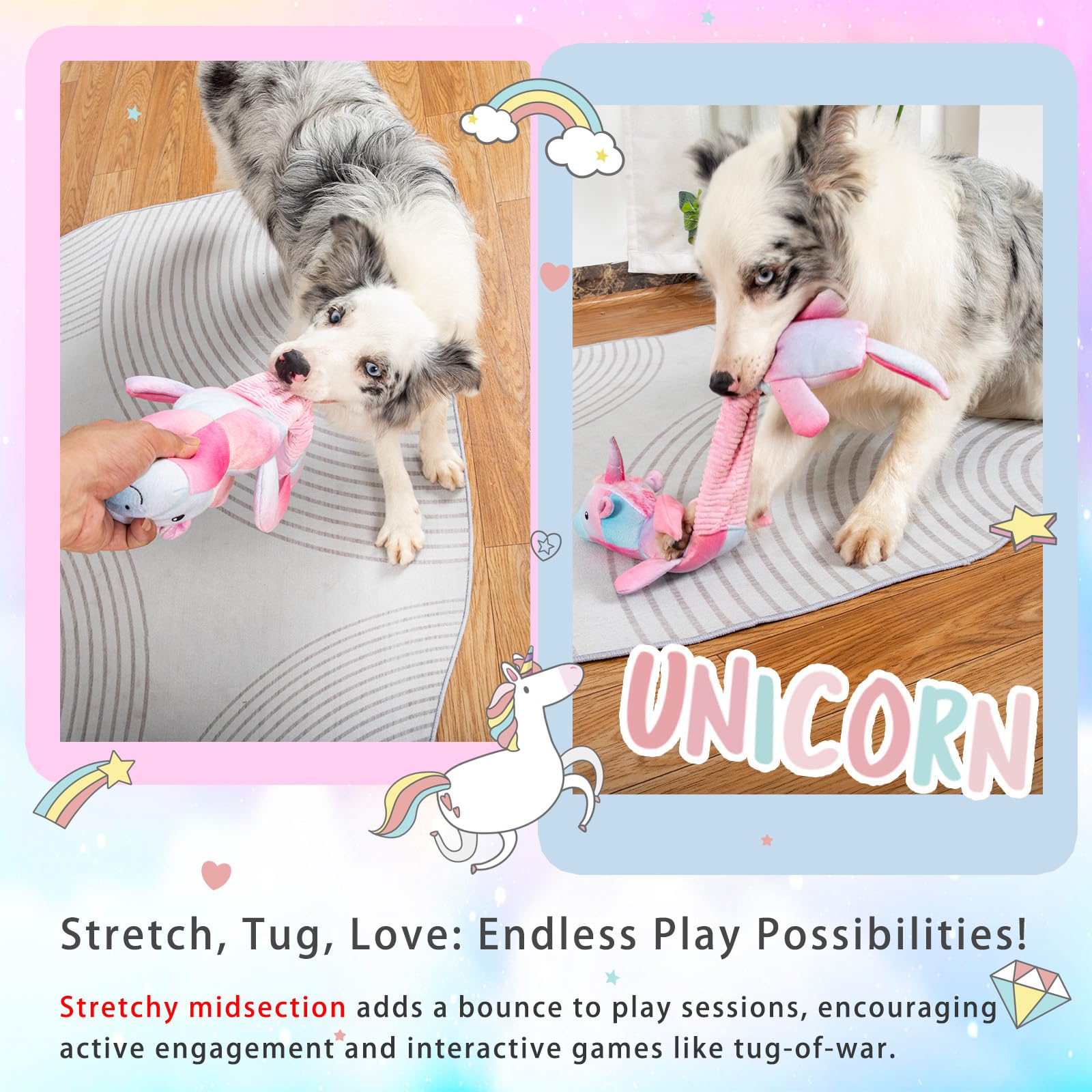 Licorne lilfrd lavable en machine pour hygiène facile.