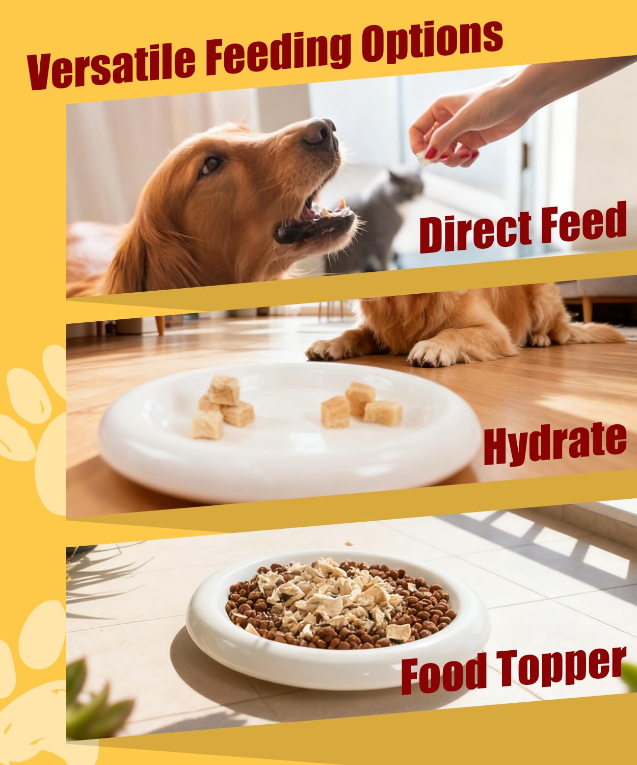 Option repas canard LILSNOOTS émietter sur croquettes pour protéines