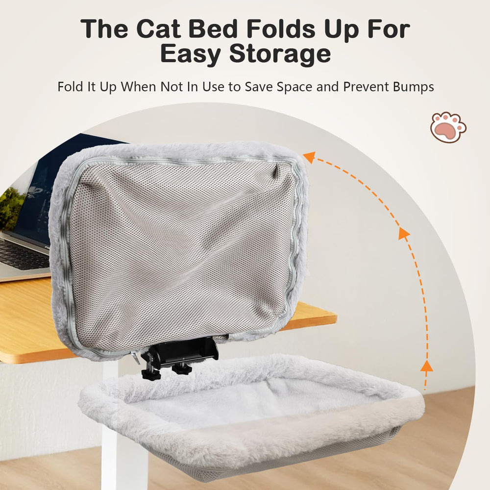 Lilyang Lit de Bureau pour Chat : installation sans outils en quelques minutes.