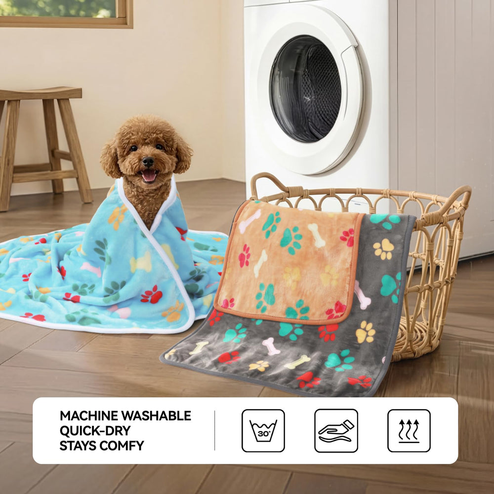 LINENLUX couverture grande 40x31, chaleur confortable pour animaux et trajets.