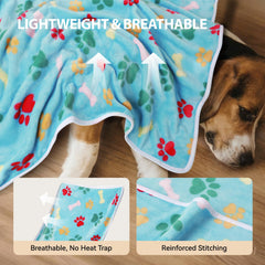 LINENLUX couverture peluche douce petite taille 23x16, idéale pour lit et coussin.