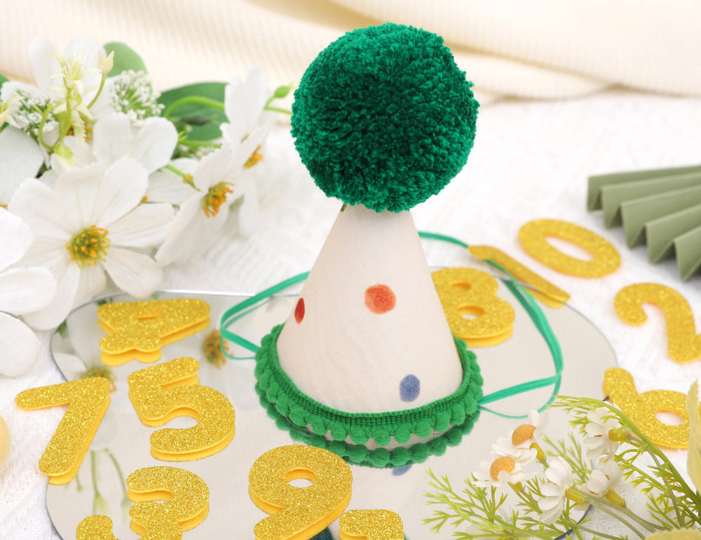 LINGANA chapeau anniversaire animal – circonference 10-16 pouces adaptabilite universelle.