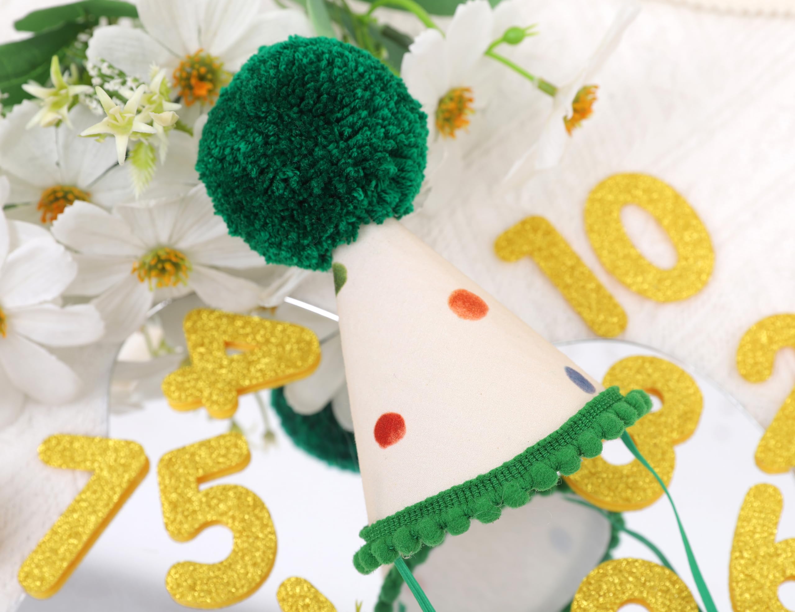 LINGANA chapeau anniversaire animal – souvenir durable a conserver apres la fete.
