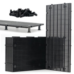 LINLAN grille d'aquarium haute densité, ensemble, pour aménagements flexibles.