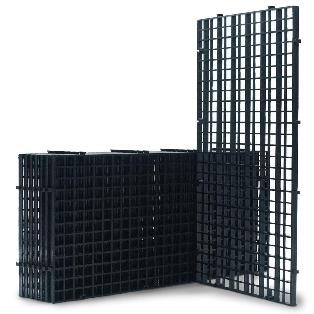 LINLAN grille PVC pour aquarium, 15x30 cm, protection et filtration faciles.