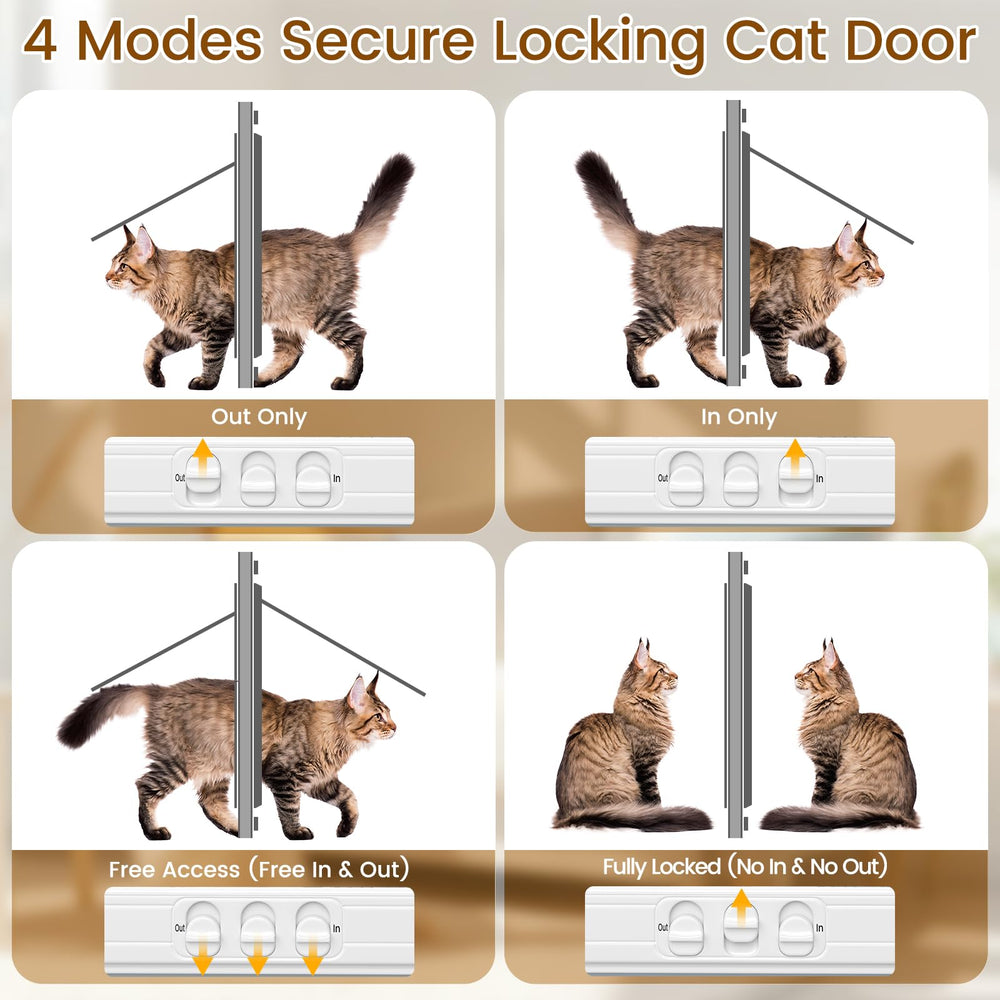 Porte-chat Linvivon à 4 modes assure sécurité et contrôle.