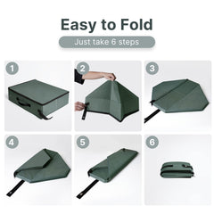 Accessoires inclus de LIOOPET: pelle, bol pliable et sacs.