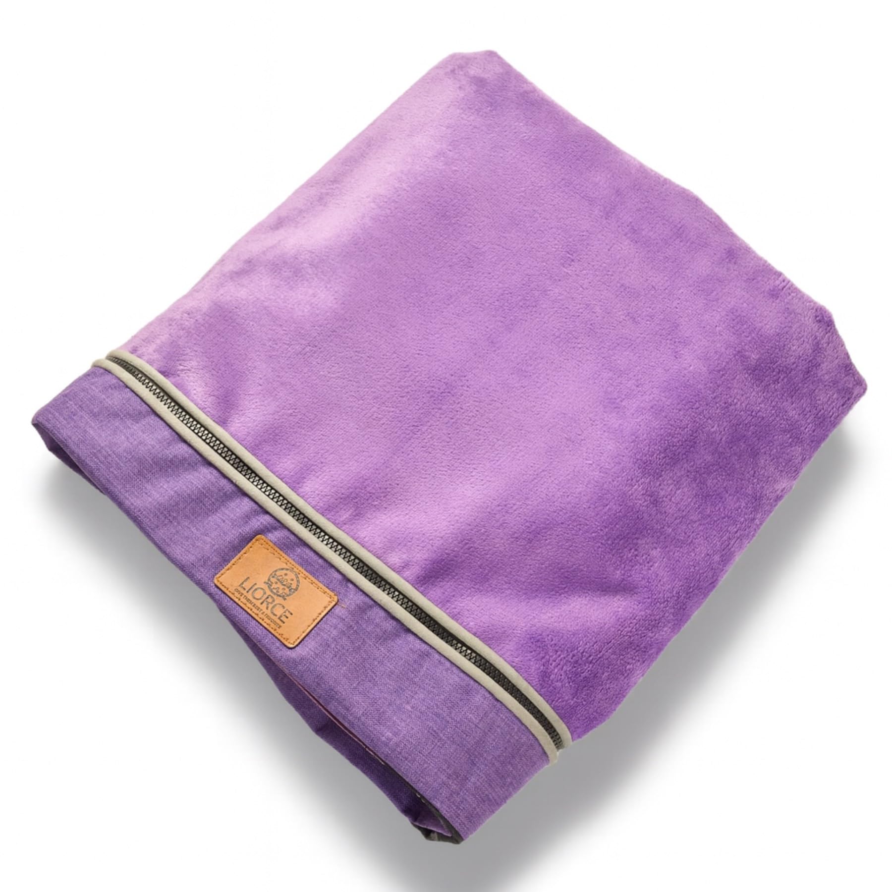 Housse LIORCE lavable avec fermeture zippée, facile à laver pour lit orthopédique XXL.