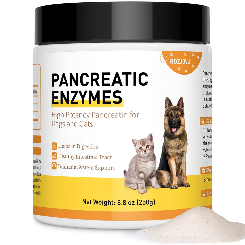 Liovsiso poudre enzymes digestives chien — mélange idéal favorisant une digestion équilibrée.
