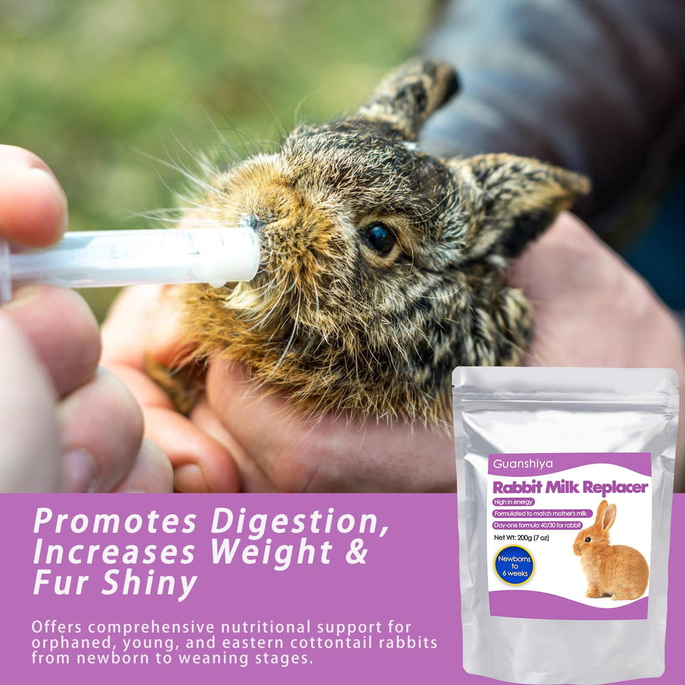 Liovsiso tétine silicone pour nourrissage précis du lapin
