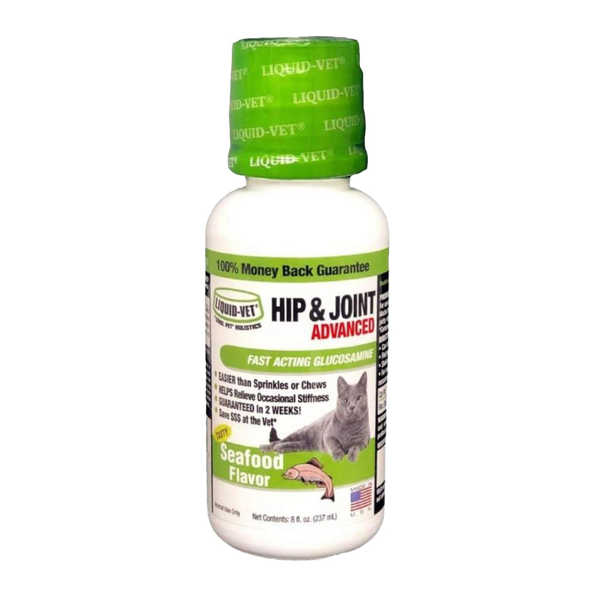 Liquid-VET Feline Hip & Joint versant sur la nourriture pour dosage simple