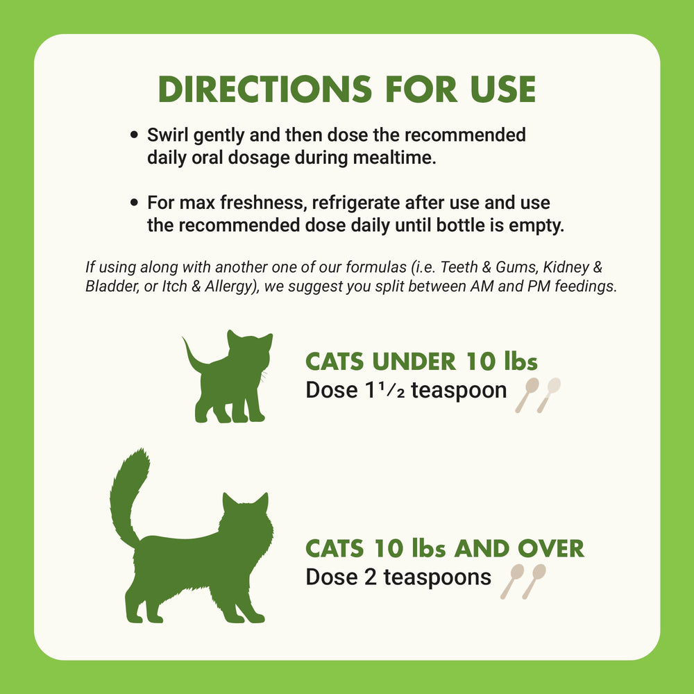 Saveur fruits de mer Liquid-VET Feline Hip & Joint pour chats sensibles