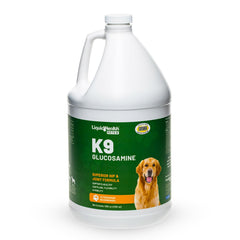LIQUIDHEALTH: bouteille de glucosamine pour chiens soutenant les articulations et mobilité.