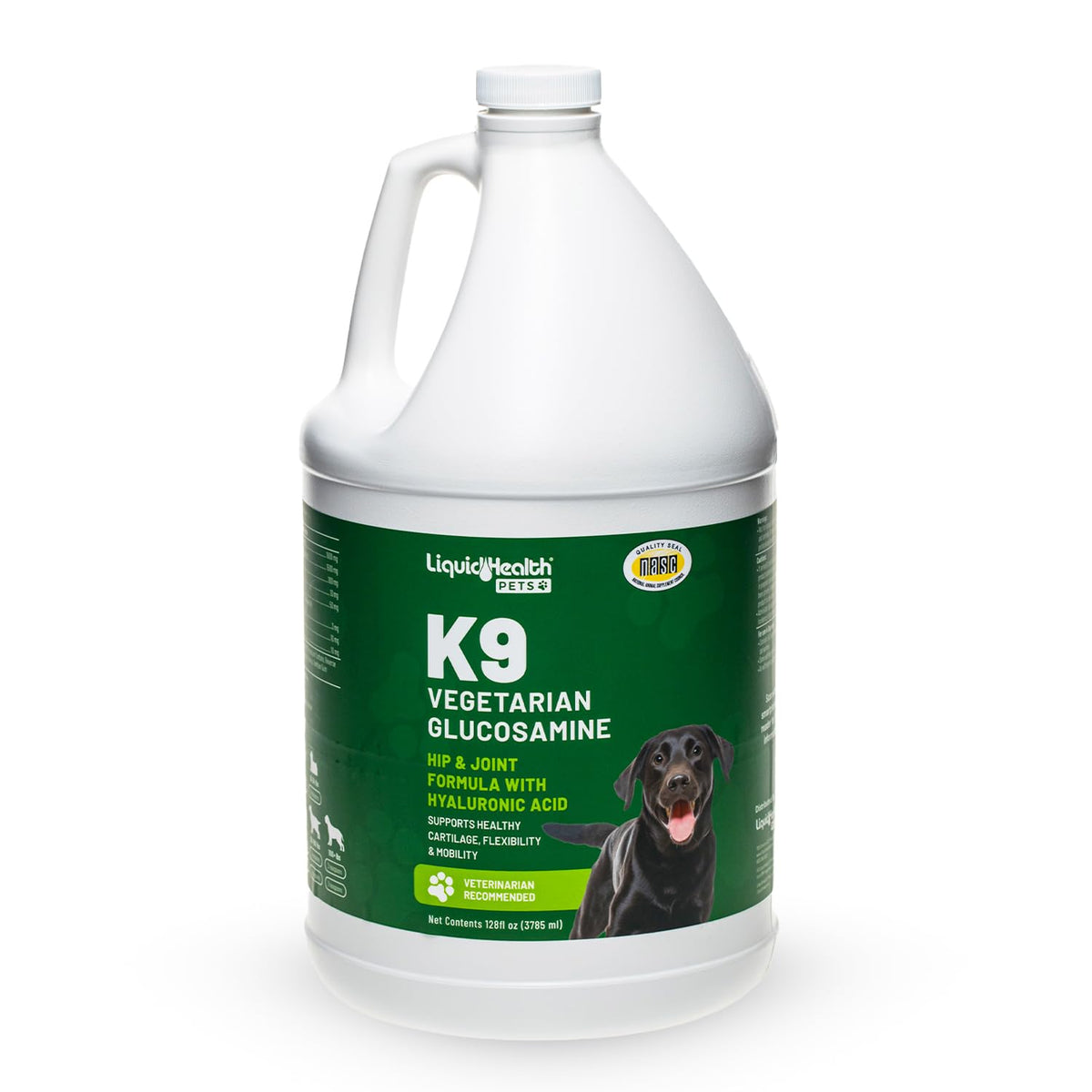 LIQUIDHEALTH – bouteille glucosamine végétarienne pour chiens, usage quotidien