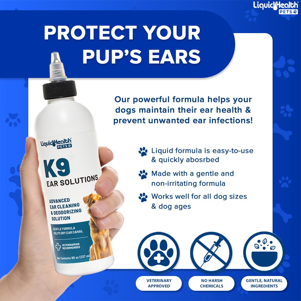 LIQUIDHEALTH K9 – Application en 1 étape rapide et simple.