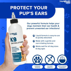 LIQUIDHEALTH K9 – Application en 1 étape rapide et simple.