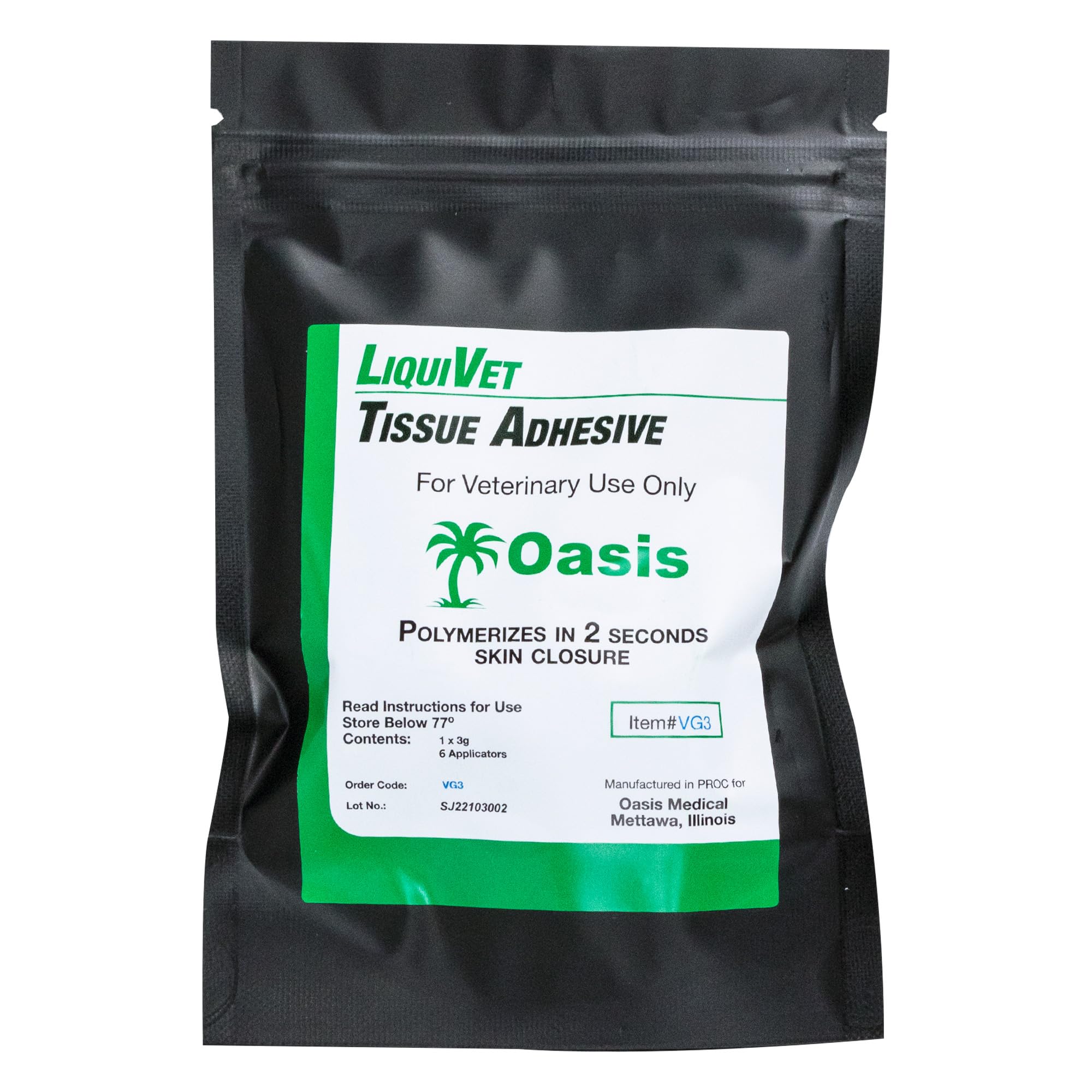 Liquivet: utilisation vétérinaire adaptée aux soins des animaux.