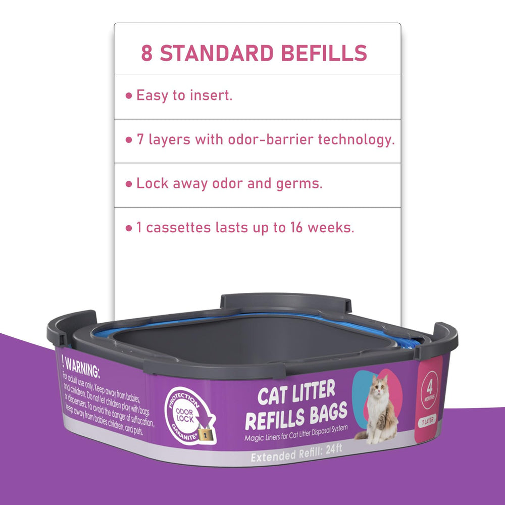 Cartouche Lisyee XL Pail Refills, grande capacité et pratique