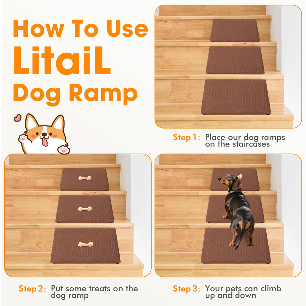 LitaiL rampes chien, montage rapide et facile sans outils complexes.