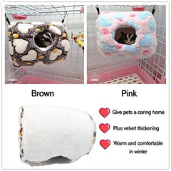 Litewoo crochets inox hamac petit animal café, fixation sûre.