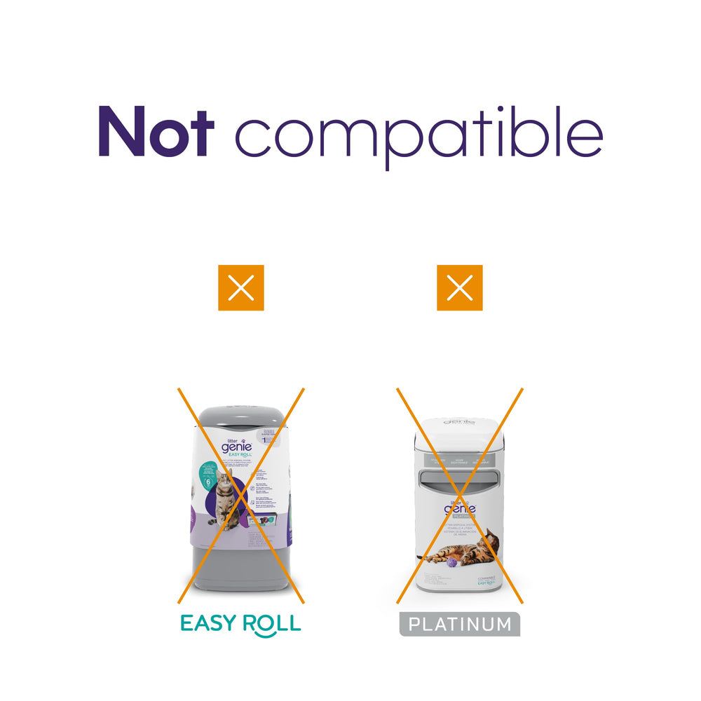 Litter Genie design compact et pratique s’intègre facilement dans l’espace.