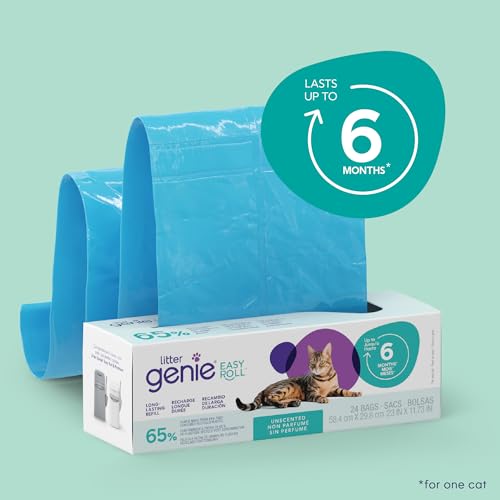 Recharge Litter Genie Easy Roll : sacs perforés faciles à déchirer.