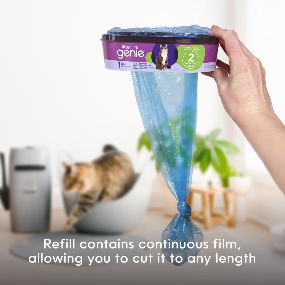 Sacs résistants et pratiques pour les déchets de chat.