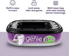 Système deversement universel Litter Genie, compatible avec tous les seaux