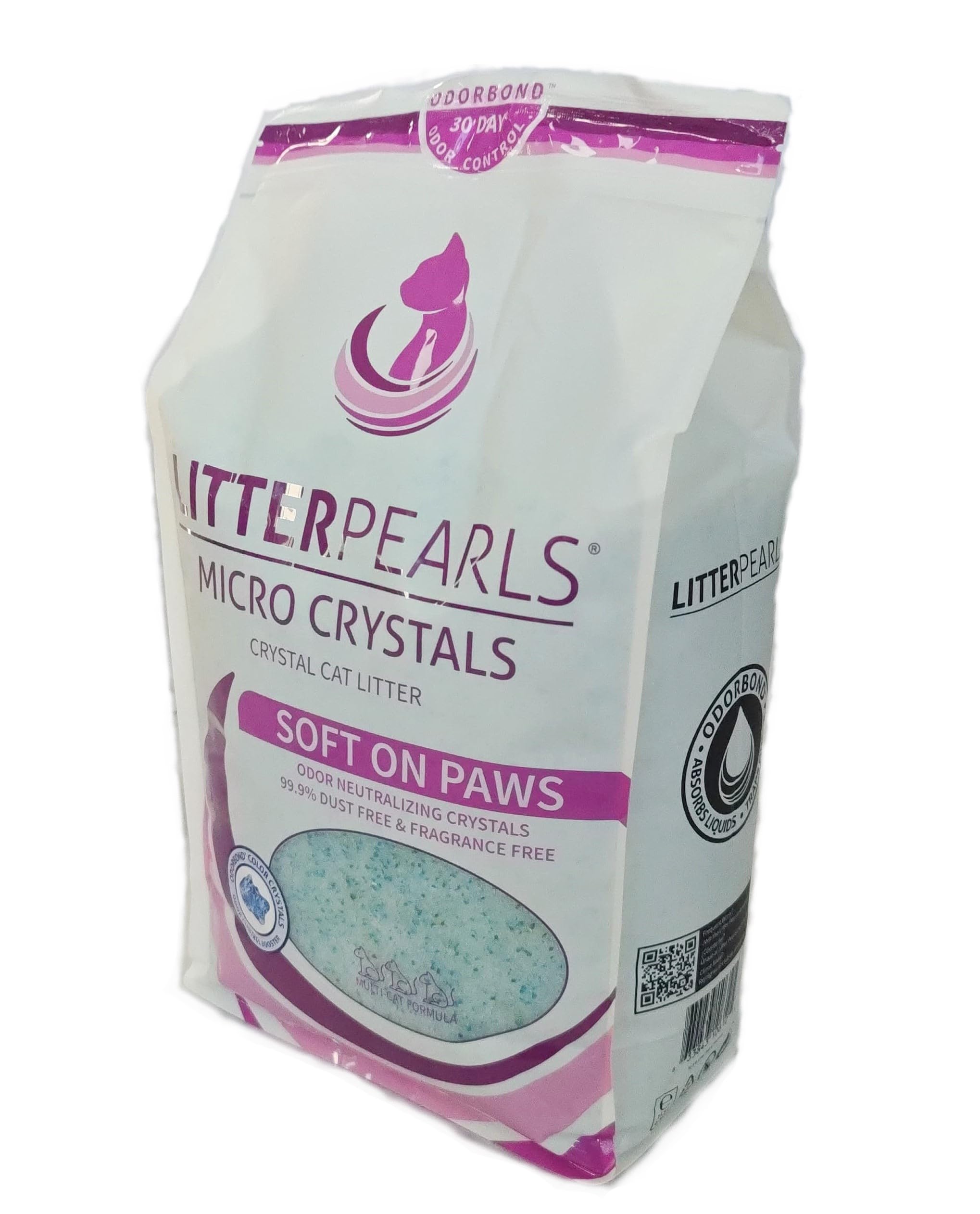 Litter Pearls Micro Crystals – ramassage rapide grâce à la texture fine.