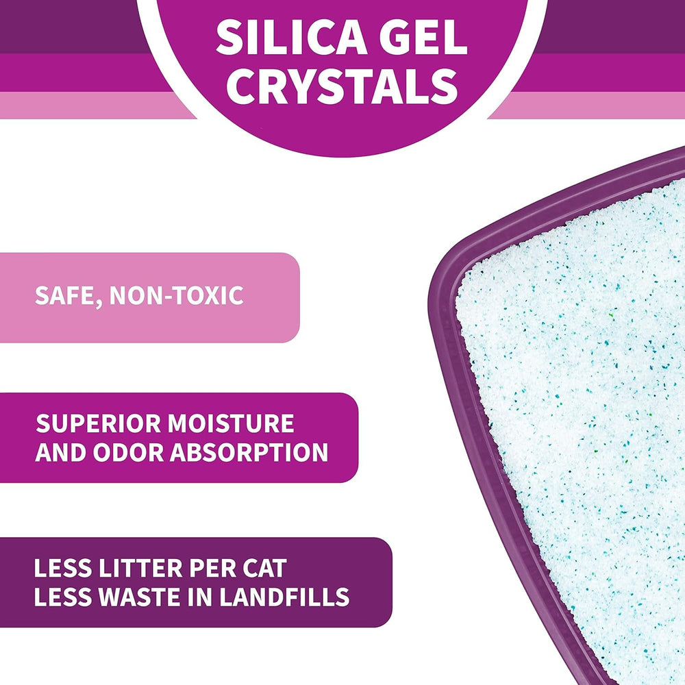 Litter Pearls Micro Crystals – zéro poussière pour un intérieur plus propre.