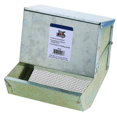 Pet Lodge® – Alimentateur extérieur pour petits animaux, couvercle et tamis pour nourriture propre