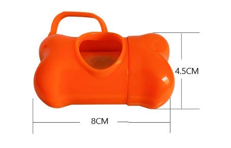 LIUSM couleur aléatoire, distributeur chic et discret pour sacs de déjections.