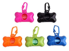 LIUSM distributeur sacs à crottes en forme d’os, pratique à porter sur le sac.