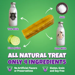 Texture naturelle et sans odeur du Himalayan Chew de Lively Tails