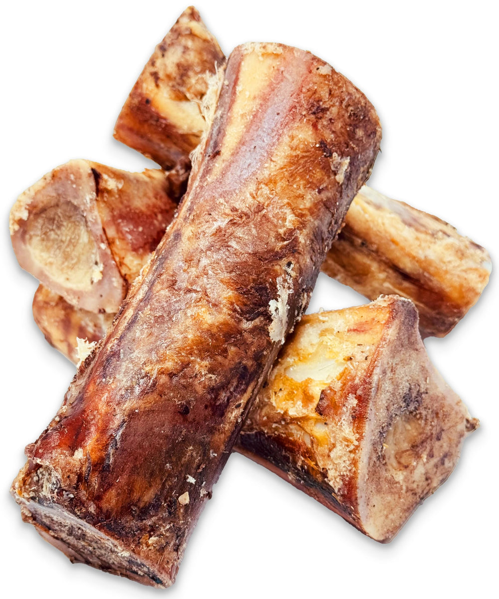 Lively Tails: os-moelle-boeuf-pour-chien 6 pouces, mastication longue et naturelle.