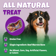 Lively Tails: os-moelle-boeuf-rempli pour chien, stimulation mentale et plaisir durable.